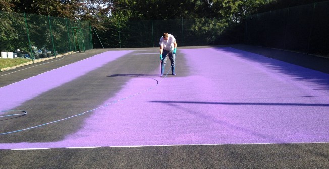 Sports Colour Coating in Newton
