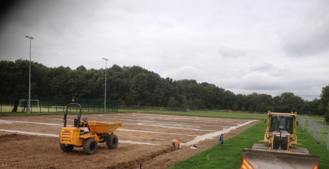 Sports Court Construction in Aston