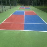 Sports Court Construction in Bryn 9