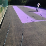 Sports Surface Painting in Woodside 11