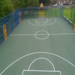 Sports Court Line Marking in Netherton 10