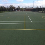 Sports Court Construction in Newtown 2