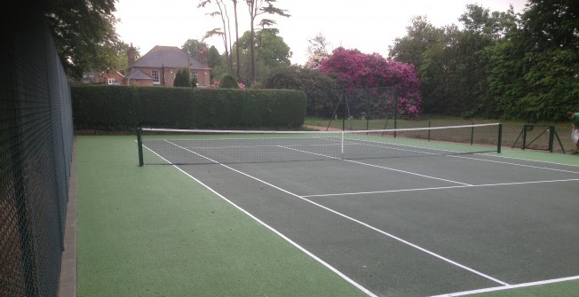 Macadam MUGA Courts in Newtown