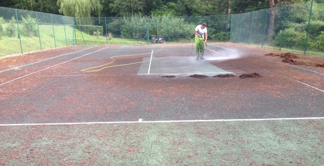 Sports Court Maintenance in Bradwell