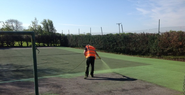 Repairing Sports Surfaces in Arnold