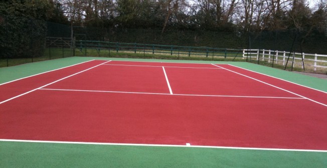 Sports Court Surfacing in Church End